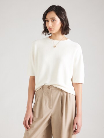 BOSS Sweater 'C_Flambers' in White: front