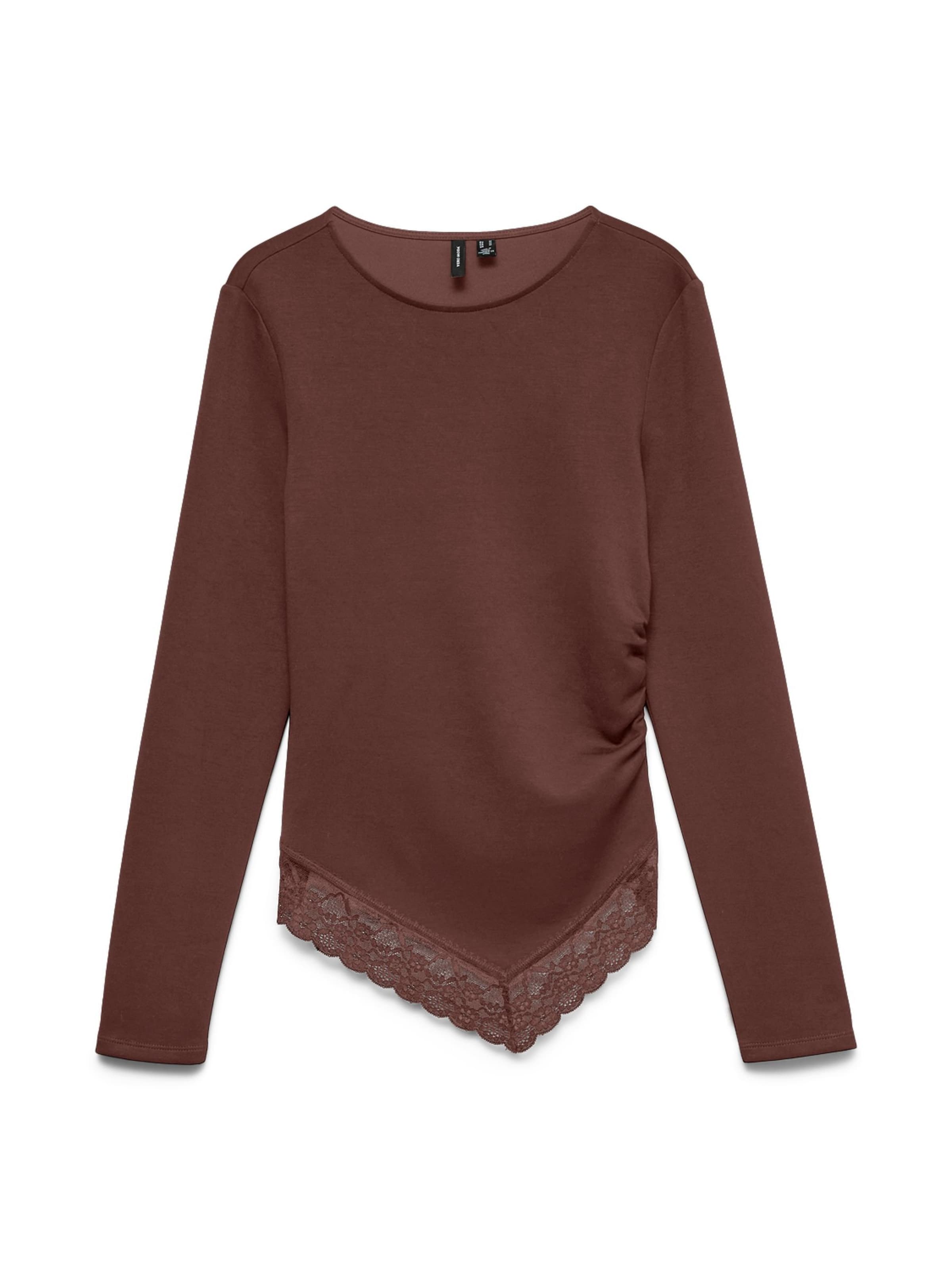VERO MODA Top in Braun: Vorderseite