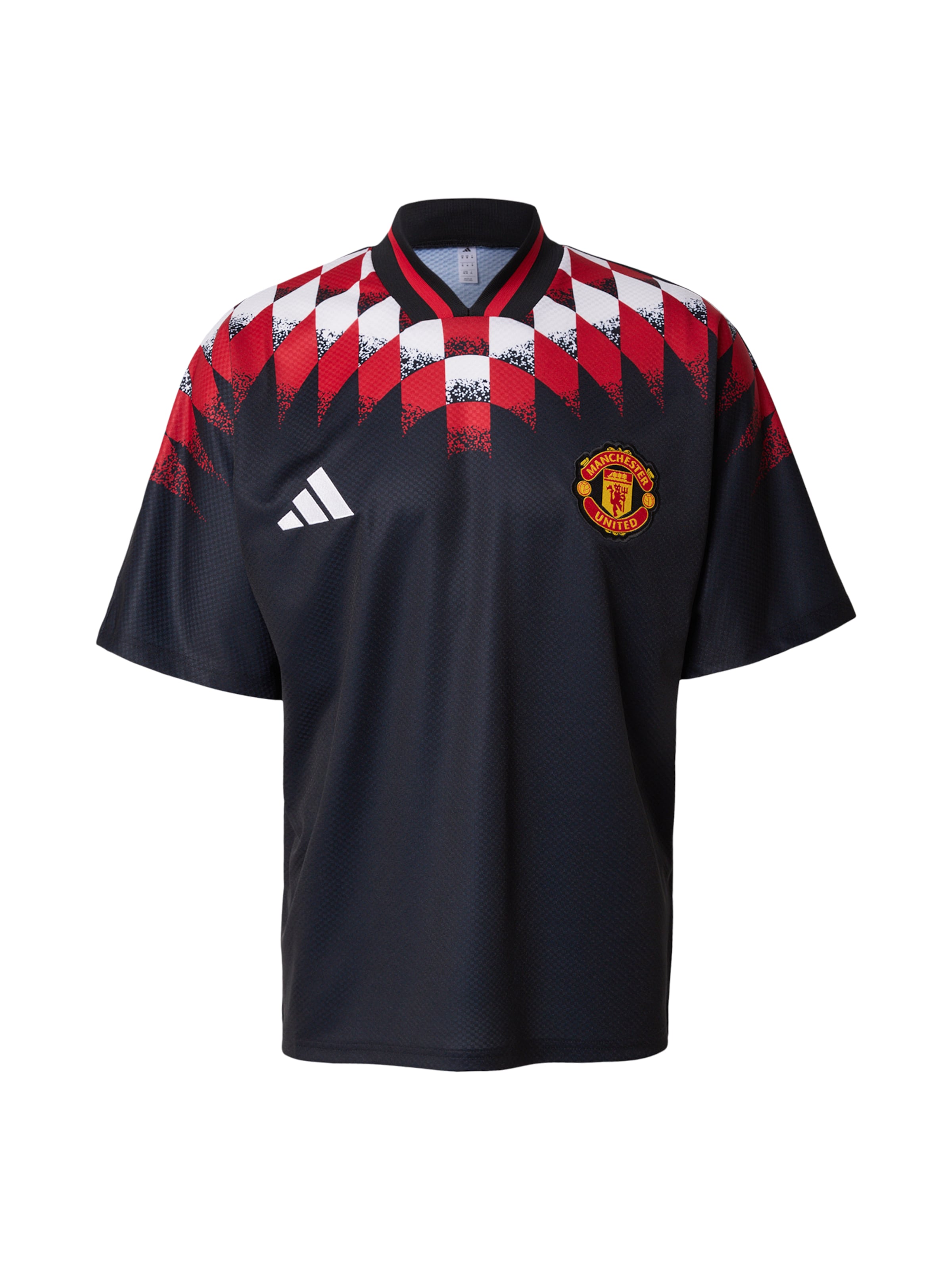 ADIDAS PERFORMANCE Tricot 'Manchester United Stadium' in Zwart: voorkant