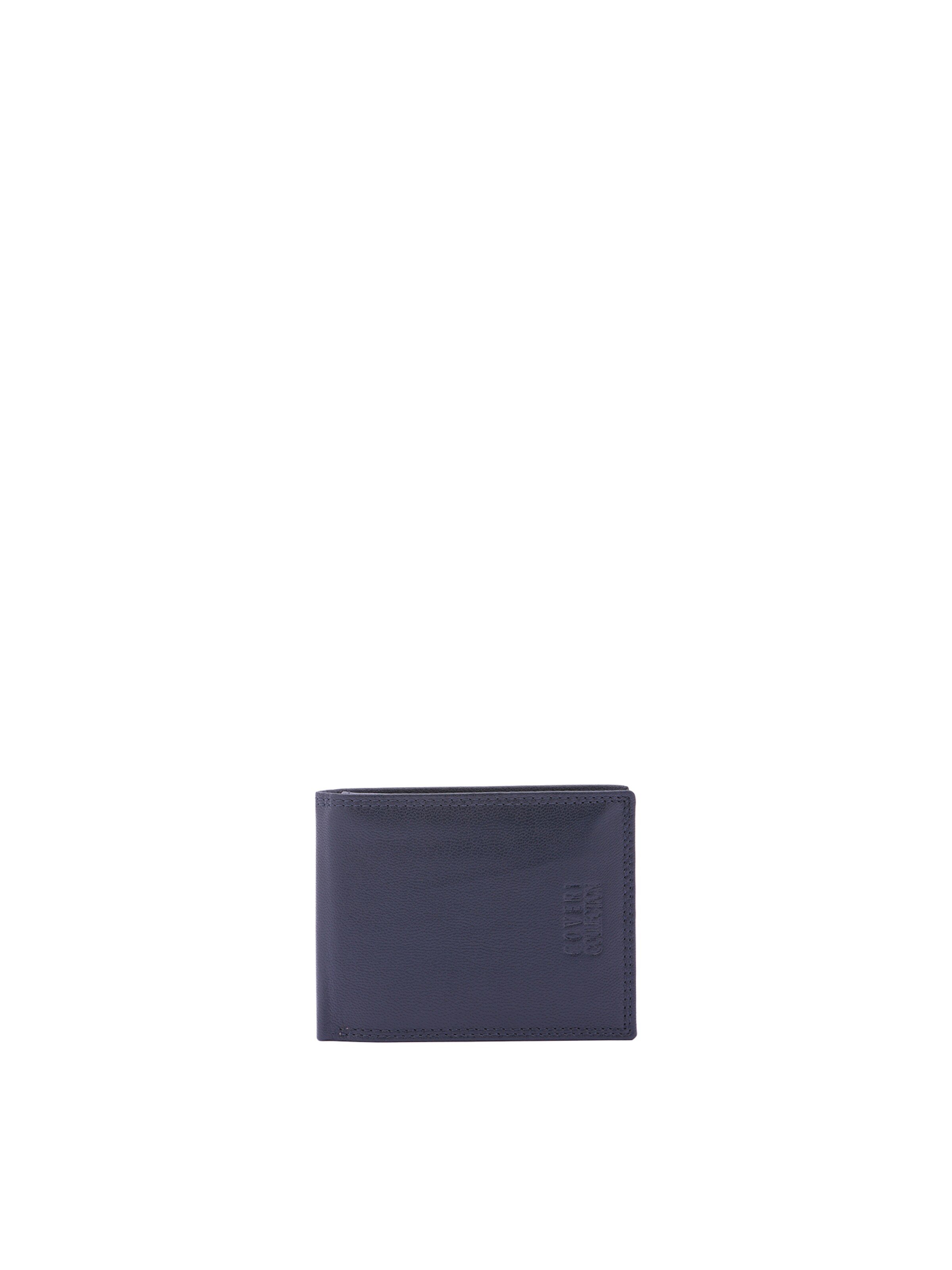 Portamonete di Coveri Collection in blu: frontale