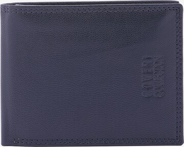 Portamonete di Coveri Collection in blu: frontale