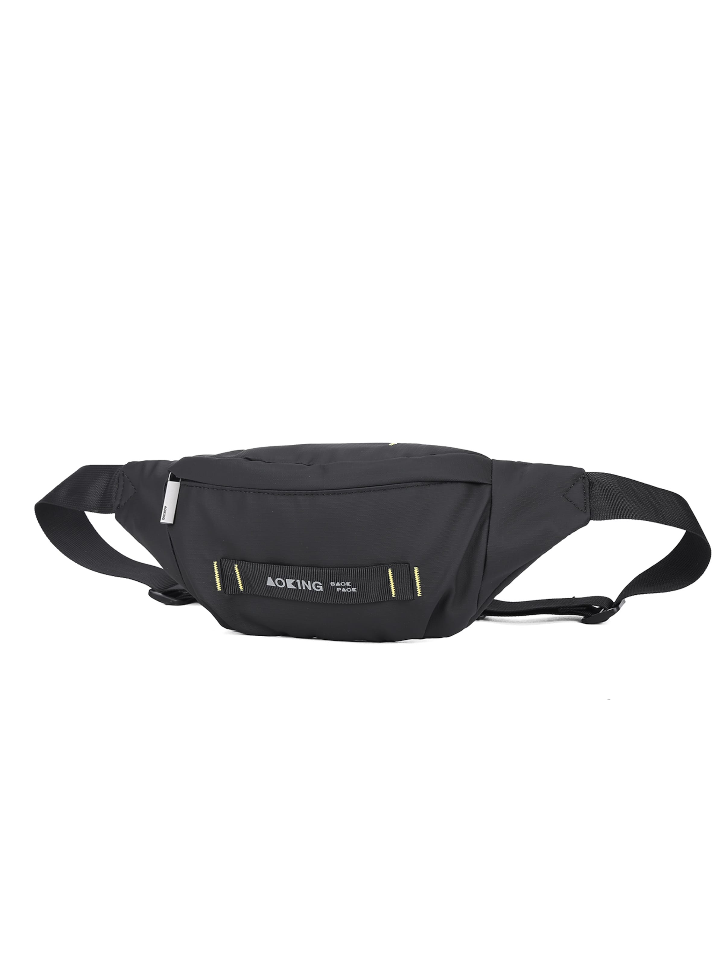 Aoking Belt bag in Black: front