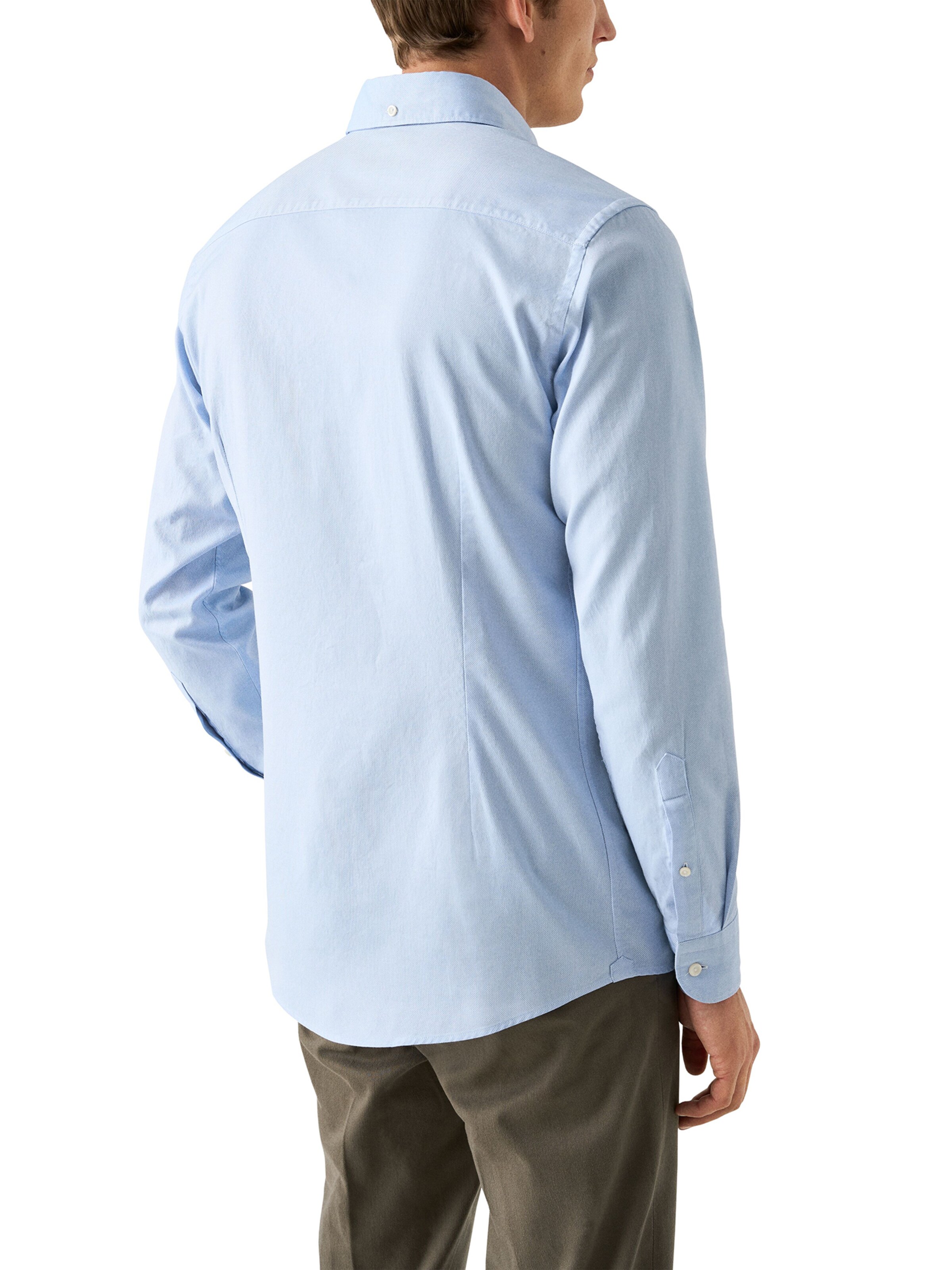 ETON Слим Рубашка в Синий