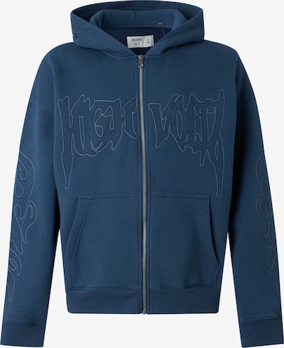 HOLLISTER Veste de survêtement en XS en marine, Vue avec produit