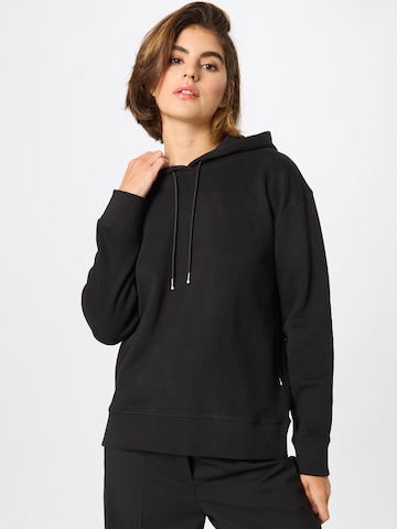 Sweat-shirt 'Edelight' BOSS Orange en noir : devant