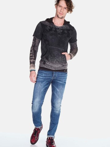 CIPO & BAXX Sweatshirt in Grau