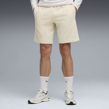 PUMA Regular Sportbroek 'Essentials Elevated 9' in Beige: voorkant