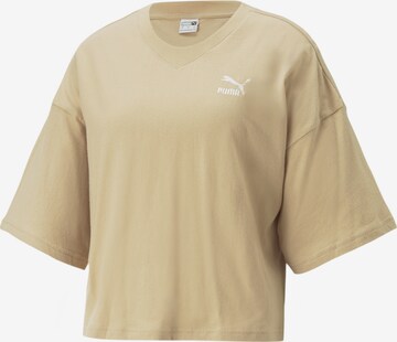 T-shirt PUMA en beige : devant