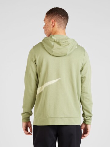 NIKE Sports sweat jacket 'ENERGY' in Green