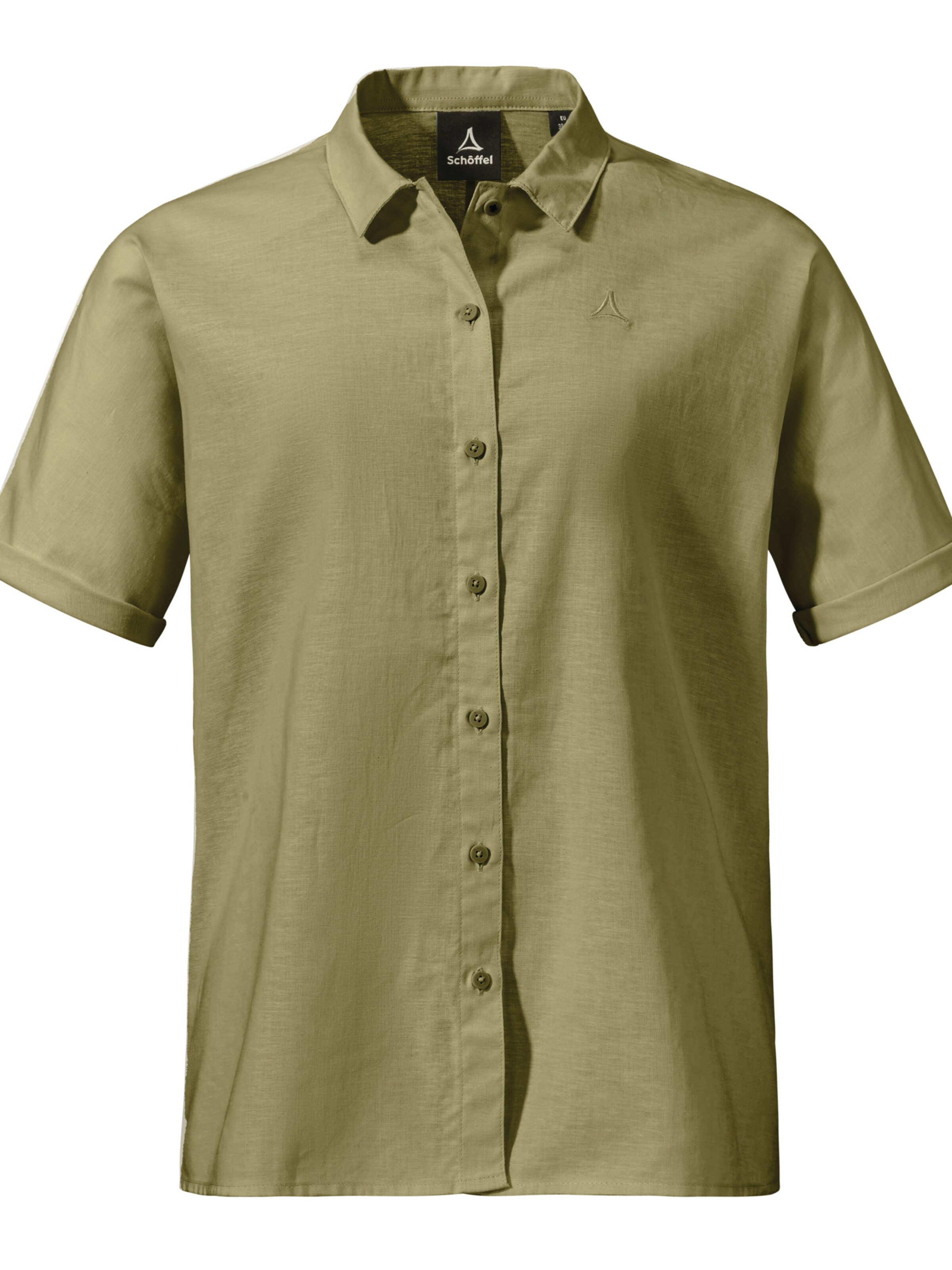 Chemisier fonctionnel ' Urban Blouse Style Kalmen WMS ' Schöffel en vert : devant
