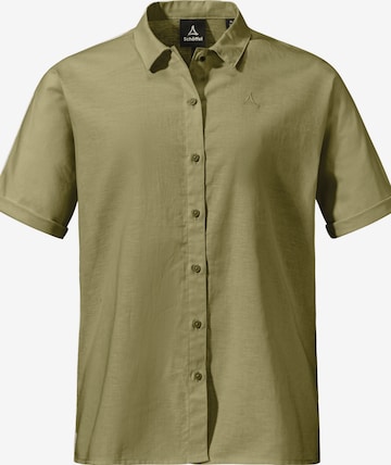 Schöffel Blusen ' Urban Blouse Style Kalmen WMS ' in Grün: Vorderseite