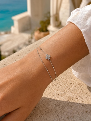 Bracelet 'LUCKY TIDE' Alster Herz en argent