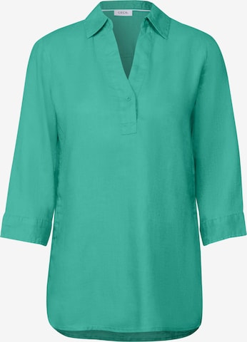 CECIL Bluse in Grün: Vorderseite