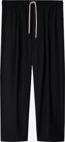 Adolfo Dominguez Loose fit Trousers in Black: front