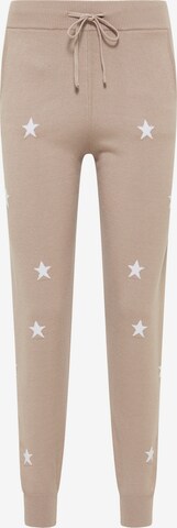 Pantaloni di IZIA in beige: frontale