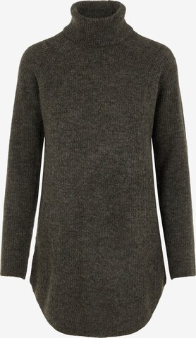 PIECES Pullover 'Ellen' i brun: forside