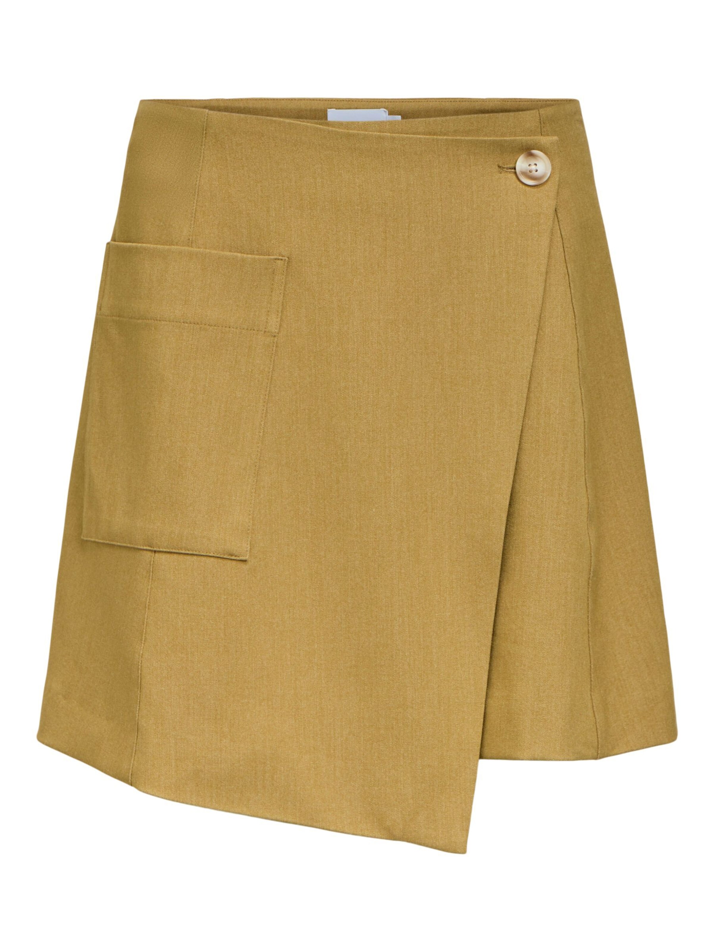 OBJECT Falda en 36 en marrón, Vista del producto