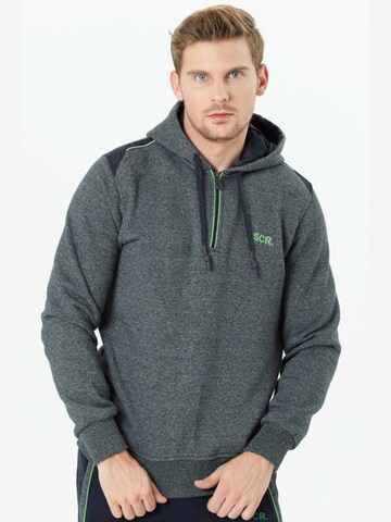 SCR. Mikina 'Omid Hoodie' – šedá