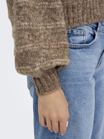 Pull-over 'Celina' ONLY en marron