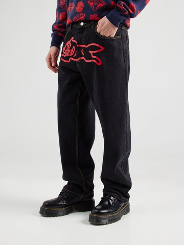 Billionaire Boys Club Loosefit Jeans in Schwarz: Vorderseite