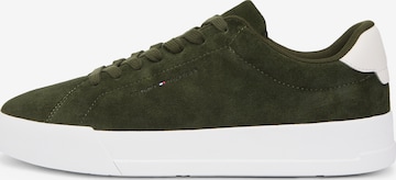 TOMMY HILFIGER Sneakers laag 'COURT CORE' in Groen: voorkant