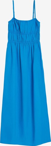 Bershka Zomerjurk in Blauw: voorkant