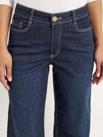 Cellbes of Sweden Wide leg Jeans in Blauw