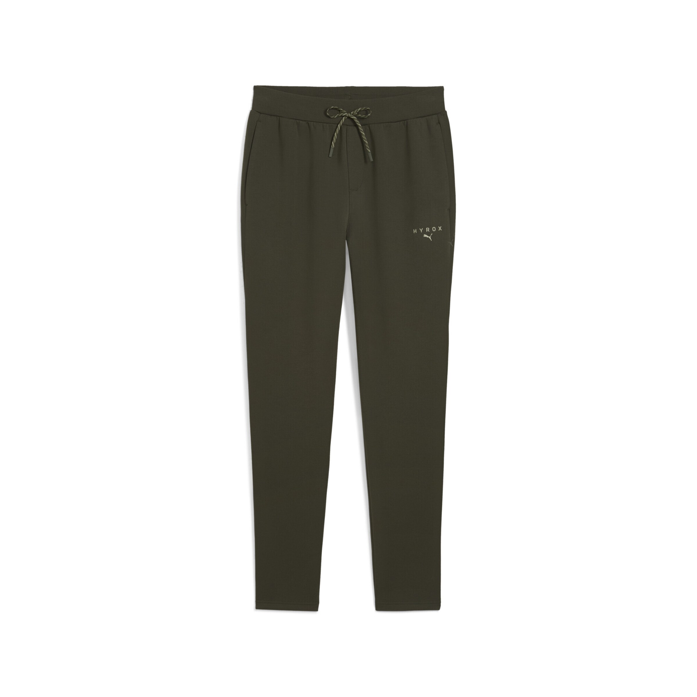 PUMA Sportbroek in Groen: voorkant