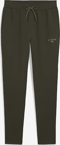 PUMA Sportbroek in Groen: voorkant