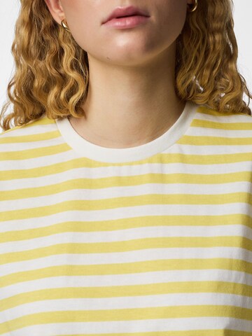 T-shirt PIECES en jaune