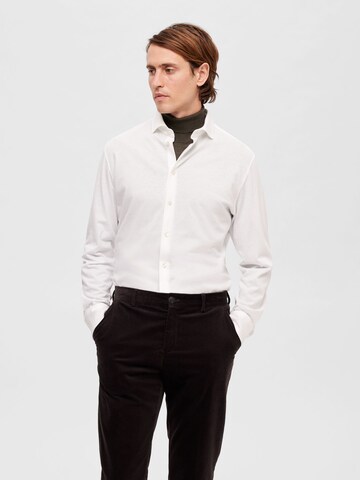 SELECTED HOMME Regular Fit Skjorte i hvid: forside