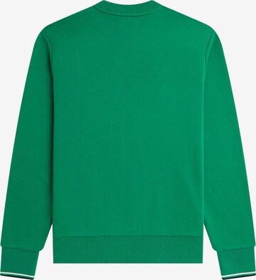 Fred Perry Sweatshirt in Groen
