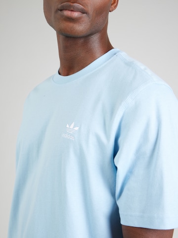 ADIDAS ORIGINALS T-Shirt 'Trefoil Essentials' in Blau