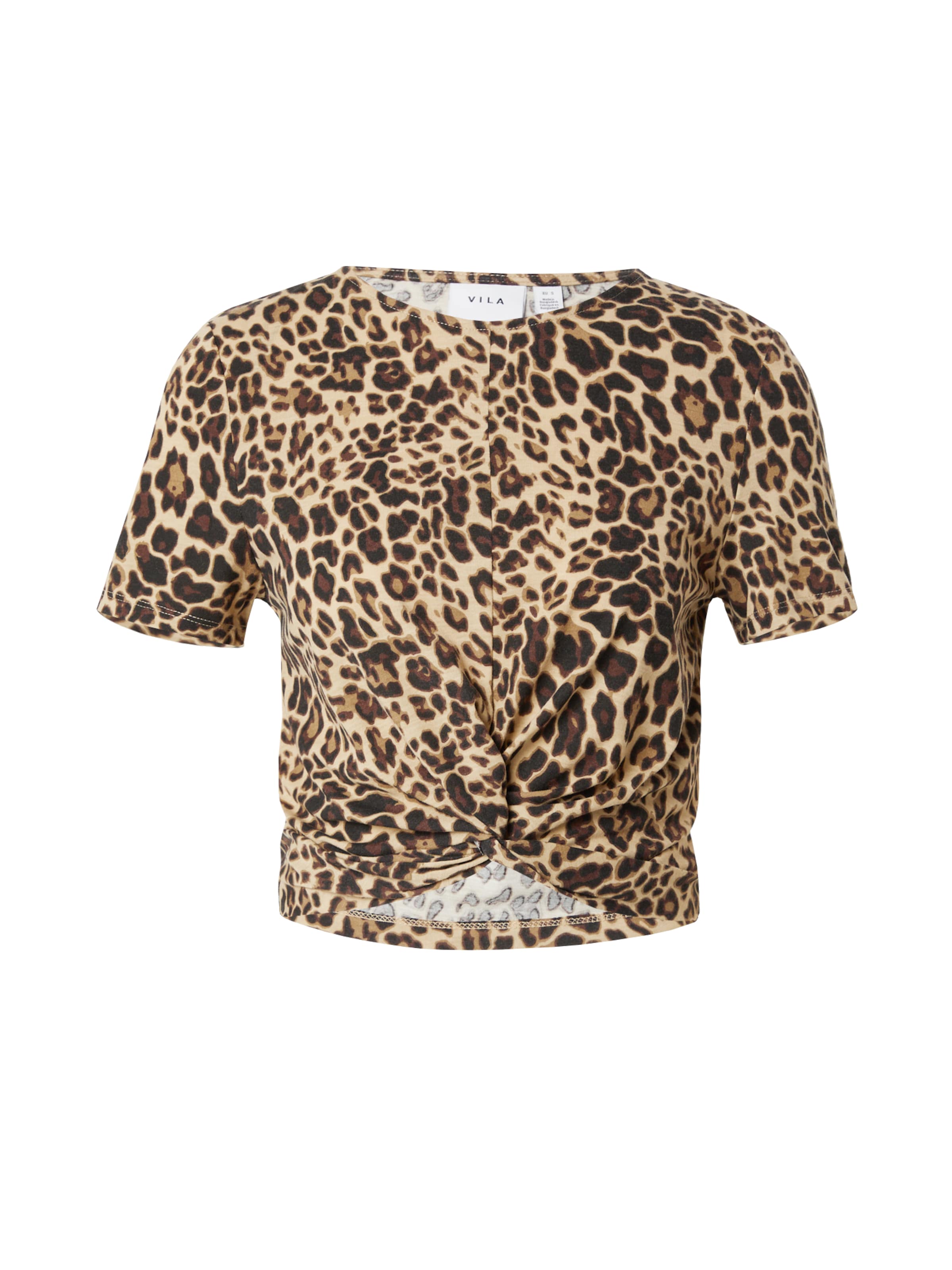 VILA Shirts 'VIMOONEY' i brun: forside