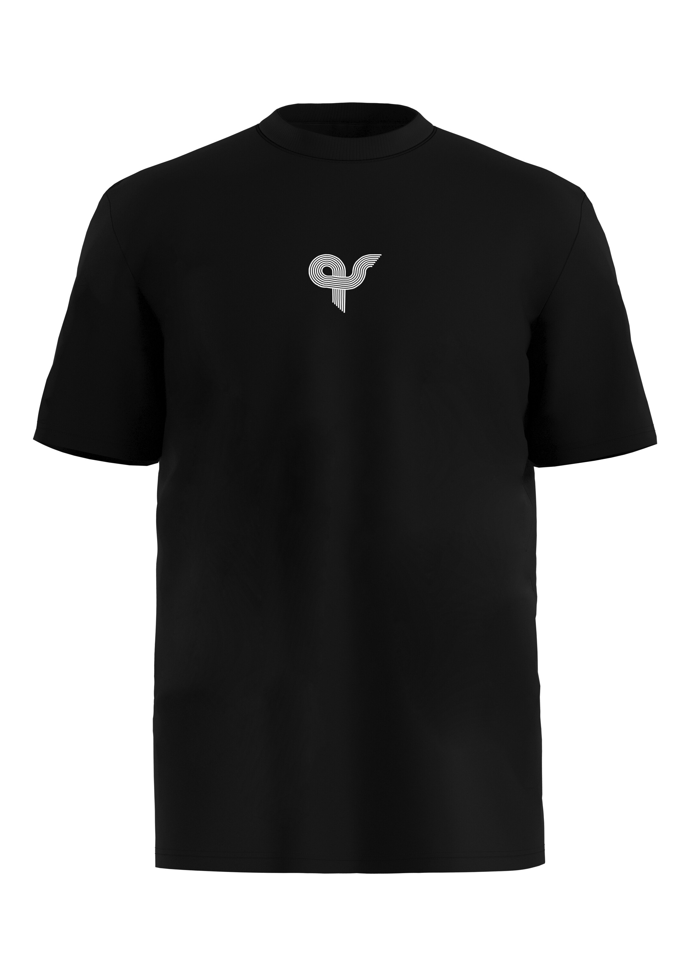 QS Shirt in Schwarz: Vorderseite