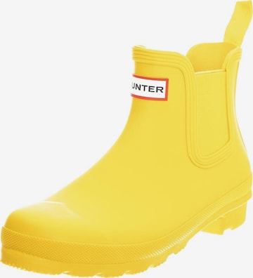 HUNTER Kozaki 'Original Chelsea Boot Yellow' w kolorze żółty: przód