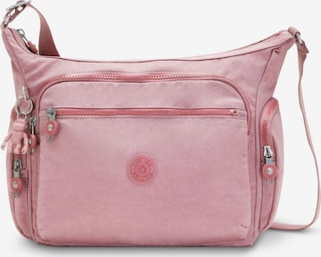 KIPLING - Mala de ombro 'Gabbie' em roxo: frente