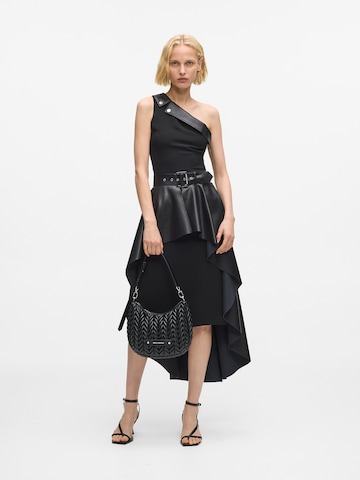 Borsa a spalla 'Weave' di Karl Lagerfeld in nero