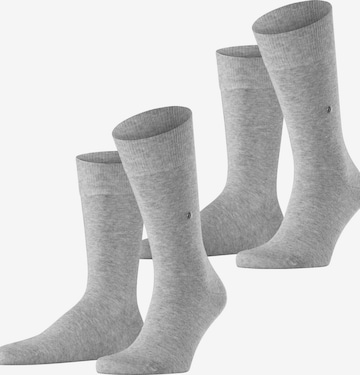 BURLINGTON Socks 'Everyday 2-Pack' in Grey: front