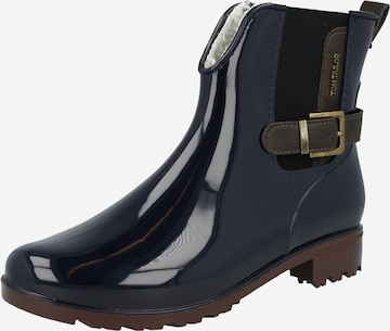 Bottes en caoutchouc TOM TAILOR en bleu : devant