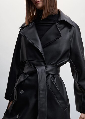 MANGO Between-Seasons Coat 'Zoe' in Black