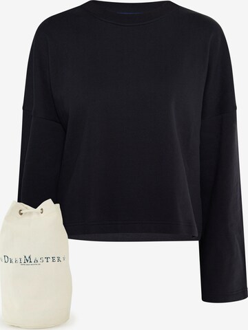 DreiMaster Vintage Sweatshirt in Black: front