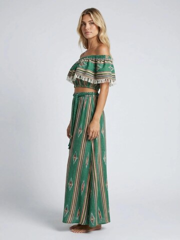 Miss June Blouse 'Caracas' in Groen