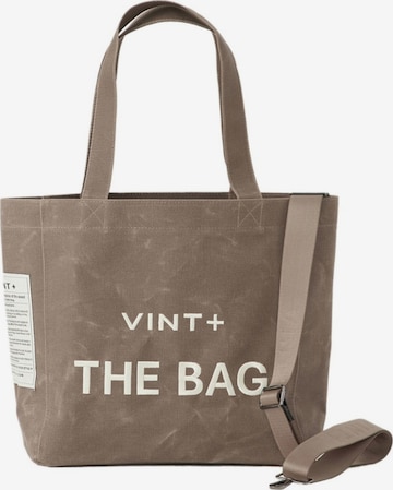 VINT+ Shopper 'Tote Bag Big' in Brown: front