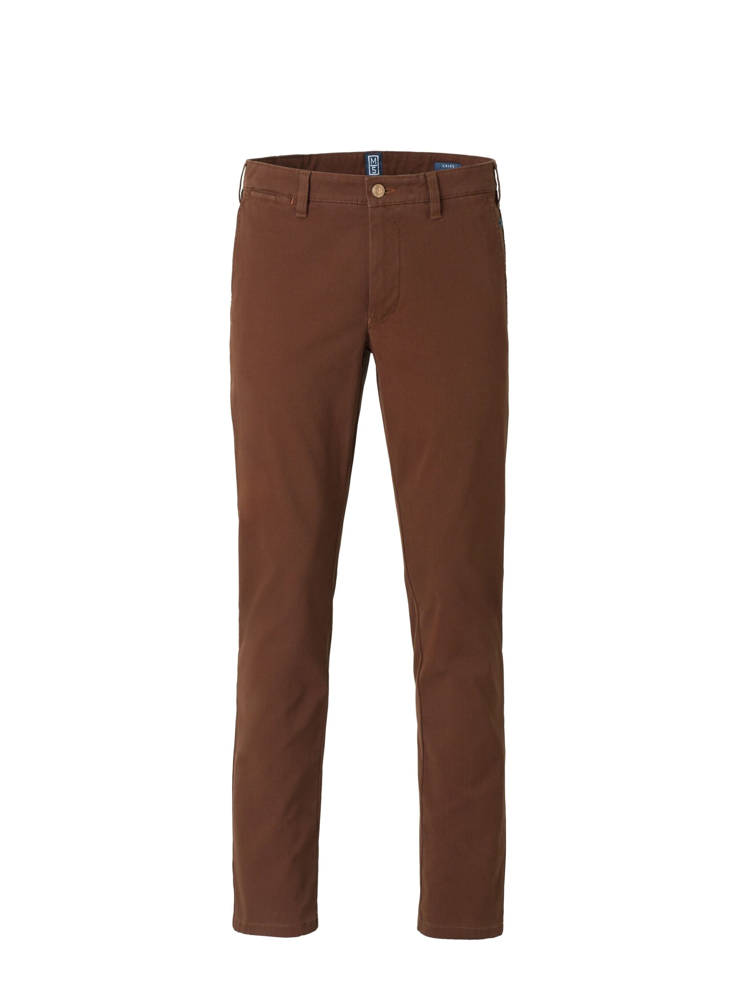 Pantalon chino 'M5 Chino' MEYER en bronze : devant