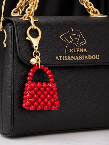 Elena Athanasiadou Key Ring in Red: front