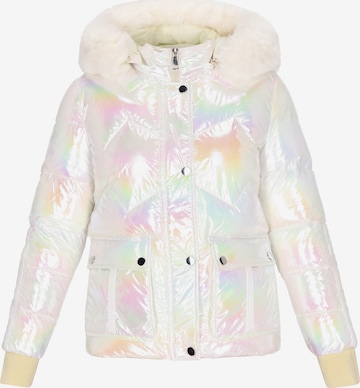 MYMO - Chaqueta de invierno en blanco: frente