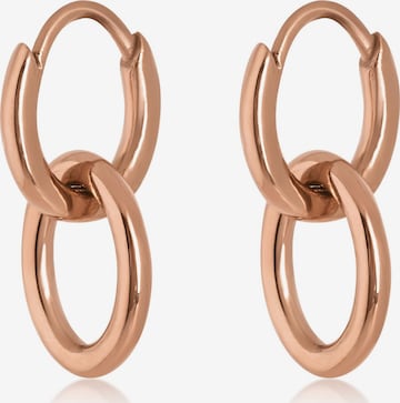 Akitsune Ohrringe 'Unity' in Gold: Vorderseite