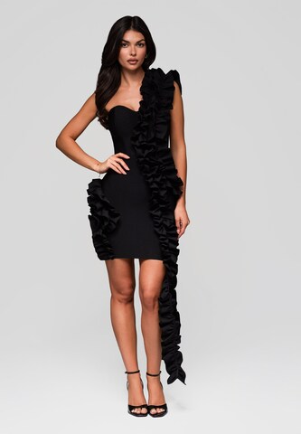 Ombre Evening dress in Black: front