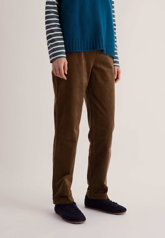 Seasalt Cornwall Regular Broek in Bruin
